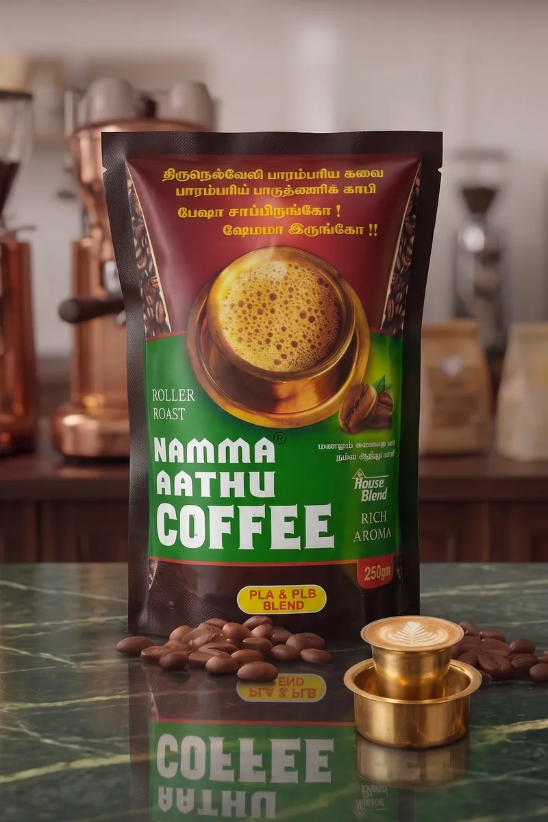 Namma Athu Coffee - Green Roast - Authentic South Indian Filter Coffee